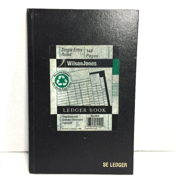 Account Book S.E. Ledger-Ruled 144 Pages - Picture 2 of 11